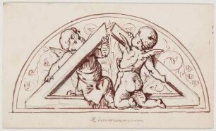 Puttenvignette: Zimmermann