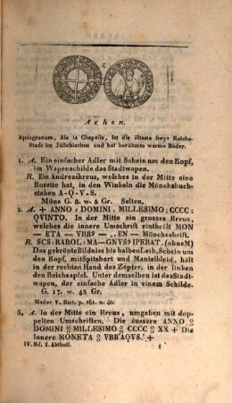 Münzen und Medaillen der Republiken, Städte, Ortschaften, Gymnasien etc. aus dem Mittelalter und der neuern Zeit, 1