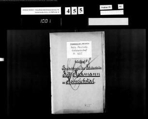 Baudarlehn für den Fabrikarbeiter Fritz Heckmann in Heinrichstal