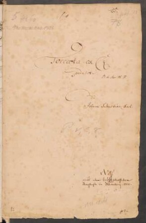 Tokkaten; org; C-Dur; BWV 564