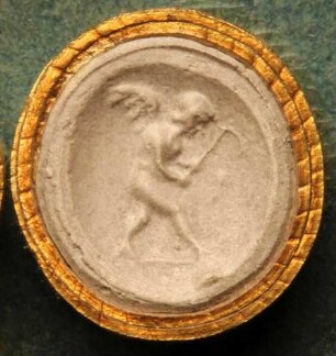 Cupido, mit einem Karst (Daktyliothek, Supplement)