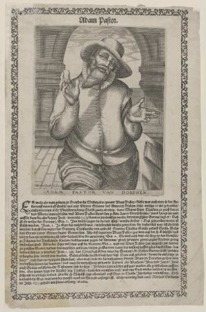 Bildnis des Adam Pastor