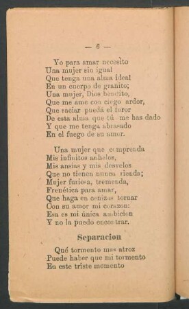 Separación