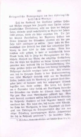Kriegerische Bewegungen an der thüringisch-hessischen Grenze.