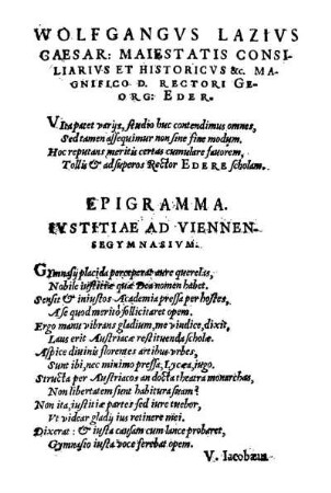 Epigramma