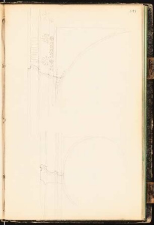 Skizzenbuch: Wand: Detail einer Wandgestaltung