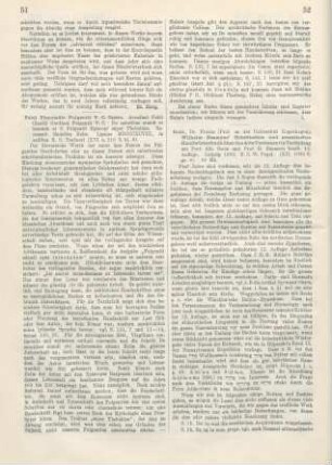 51-52 [Rezension] Fulgentius, Fabius Planciades, Fabii Planciadis Fulgentii V. C. opera