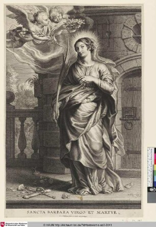 Sancta Barbara virgo et martyr.