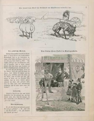 "Wie János dem Wolf den Geschmack am Schafbraten verdorben hat" "Der kleine Herr Onkel in Verlegenheit"