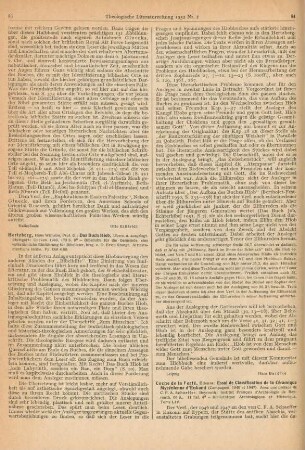 83-84 [Rezension] Hertzberg, Hans Wilhelm, Das Buch Hiob