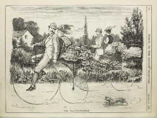 The pillion-bicycle