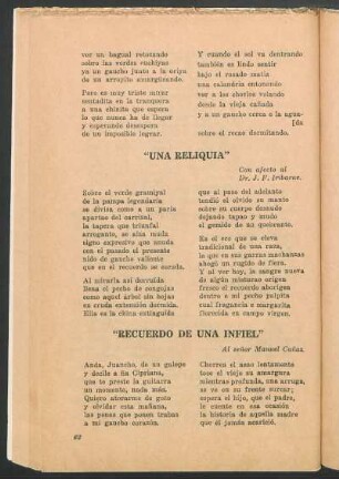 "Recuerdo de una infiel"