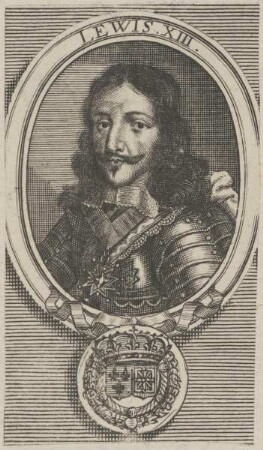 Bildnis von Lewis XIII., König von Frankreich