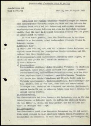 Kulturreferent an W. Wrede