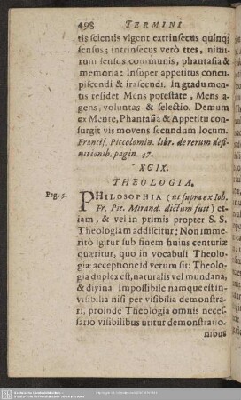 XCIX. Theologia