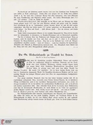 9: Die St. Michaelskapelle zu Neustift bei Brixen