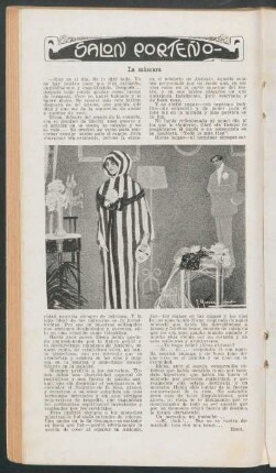 La máscara : Salon porteño