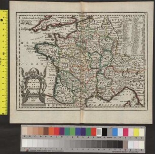 Le Royaume De France : Suivant les Nouvelles Observations
