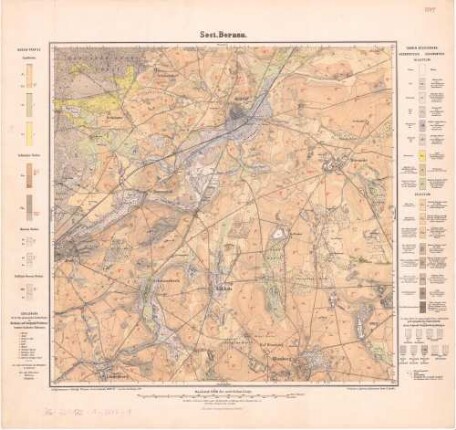 [Neue Nr. 3347]: Sect. Bernau : geologische Karte