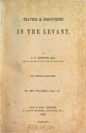 Travels & discoveries in the Levant : with numerous illustrations : in two volumes, Vol. 2