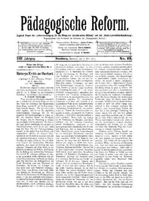 Natorps Kritik an Herbart : (Schluß)