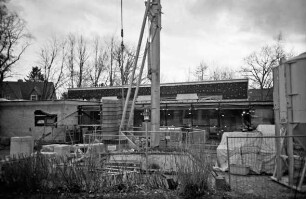 Kulturzentrum Wassermühle: Atelierhaus im Rohbau