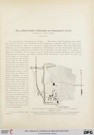 Neue Folge 2: Das prähistorische Gräberfeld bei Statzendorf (N.- Ö.) : (Grabungen in den Jahren 1903/04)