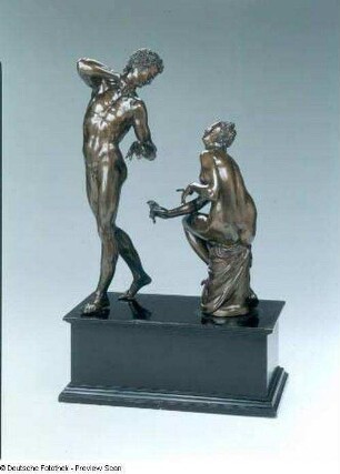 Faun und Nymphe