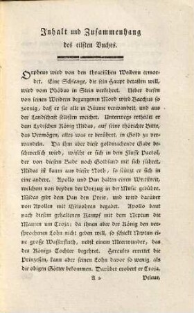 Ovids Verwandlungen, Eilftes bis Fünfzehendes Buch