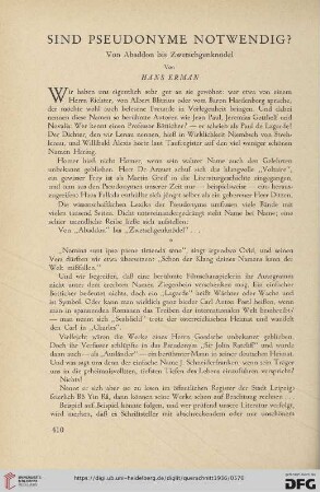 16: Sind Pseudonyme notwendig? : Von Abaddon bis Zwetschgenknödel