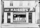 Kaiser's Kaffee-Geschäft in der Schwabstraße (heute Bürobedarf Klaiber) in Sigmaringen
