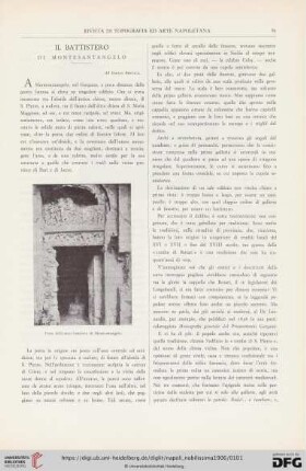 15: Il battistero di Montesantangelo
