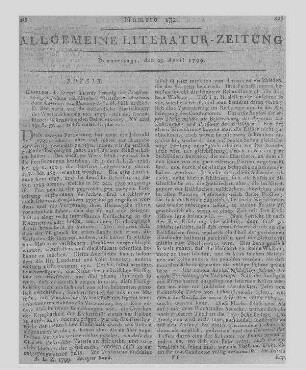 Fröbing, J. C.: Der Menschenbeobachter. Ein Lesebuch für alle Stände. Bremen: Wilmans 1796