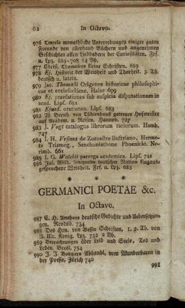 Germanici Poetae &c.