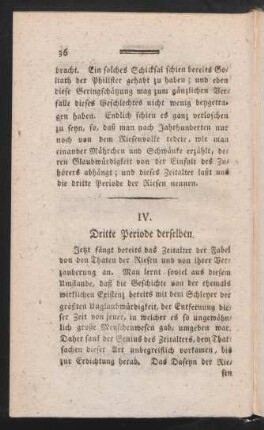IV. Dritte Periode derselben