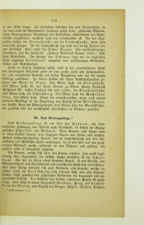 30. Das Riesengebirge