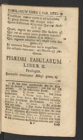 Phaedri Fabularum Liber II.