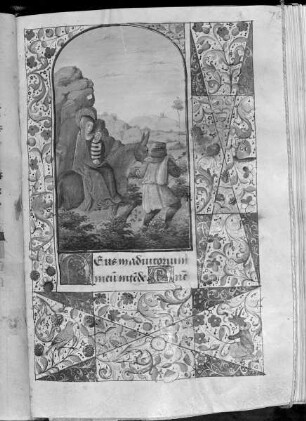 Heures de Brière de Surgy / Heures / Horae / Stundenbuch — Flucht nach Ägypten, Folio fol. 76 r