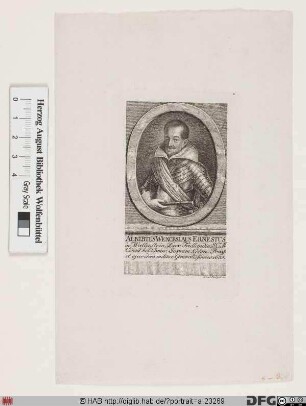 Bildnis Albrecht (Eusebius Wenzel) von Wallenstein (eig. Waldstein)