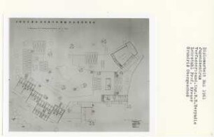 Jugendzentrum, Bandung (Diplomarbeit bei Willy Kreuer): Grundriss Obergeschoss 1:200
