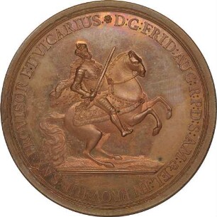 Kurfürst Friedrich August II. - auf sein 2. Reichsvikariat