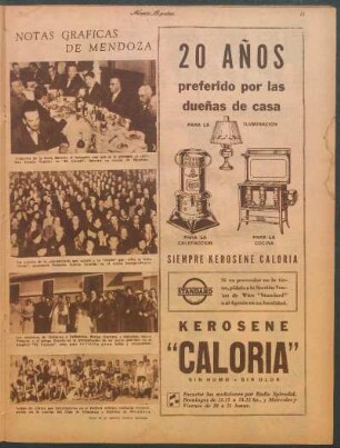 Notas gráficas de Mendoza [Fotografías]