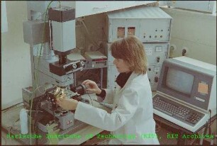 Mikroskopielabor im Bereich Toxikologie am Institut für Genetik und Toxikologie von Spaltstoffen (IGT)
