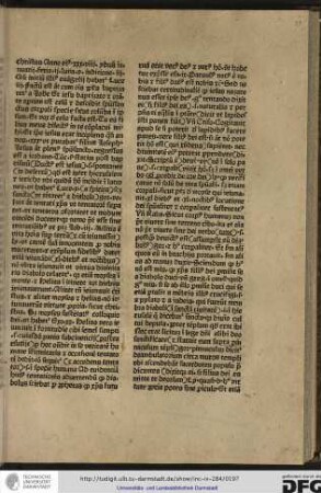 [Postilla. Ductus est Iesus in desertum...] Ante initium illius evangelii habetur Luce iii Factum est autem...