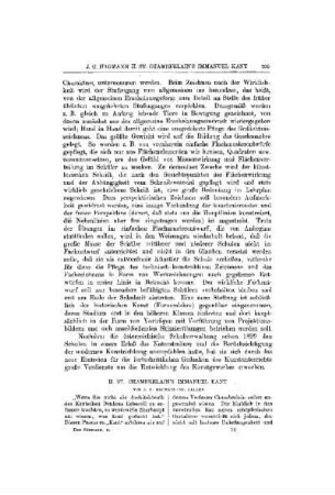 H. St. Chamberlain's Immanuel Kant