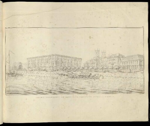 Abbildung 133. Perspectivische Ansicht des Gebaeude der allgemeinen Bauschule in Berlin.