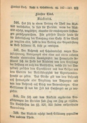Fünfter Titel. Rücktritt