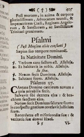 405-416, Psalmi; ...