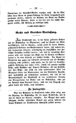 Recht und Gerichtsverfassung