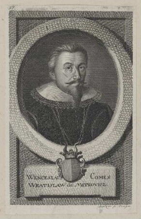 Bildnis des Wenceslaus Comes Wratislaw de Mitrovicz